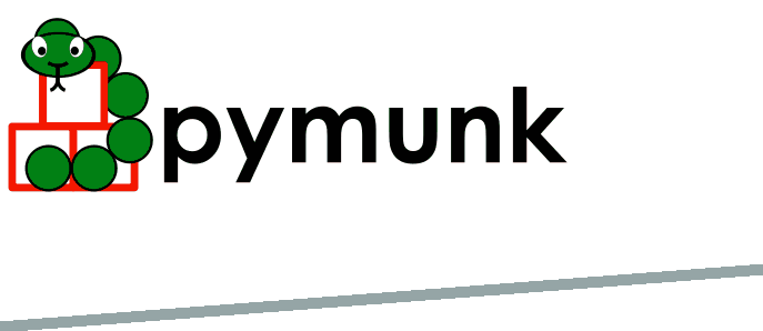 pymunk demp / animated logo